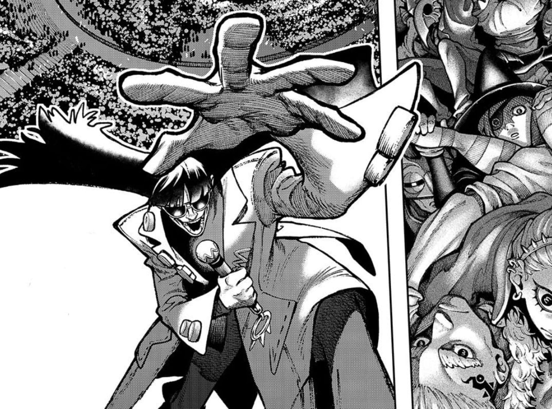Mymo, as seen in the chapter (Image via Kodansha)